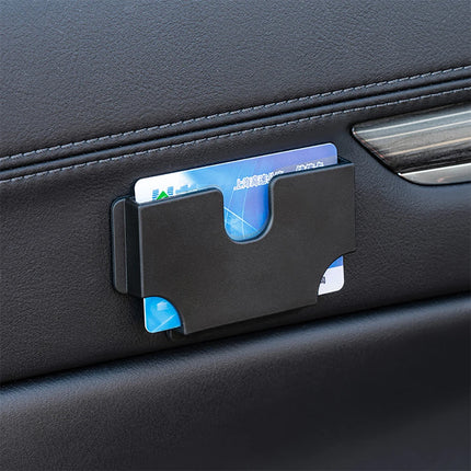 Universal Car Interior Card Holder Multi-function Portable Card Storage Box Car Sun Visor Card Slot Box
