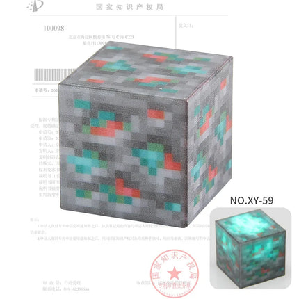 Light-Up Magnetic Blocks 2cm - Set of 10 Pieces