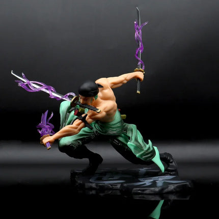 Anime Figure One Piece Luffy Roronoa Zoro Three-Blade Sa-Maximum Manga Statue PVC Action Collection Model Toys