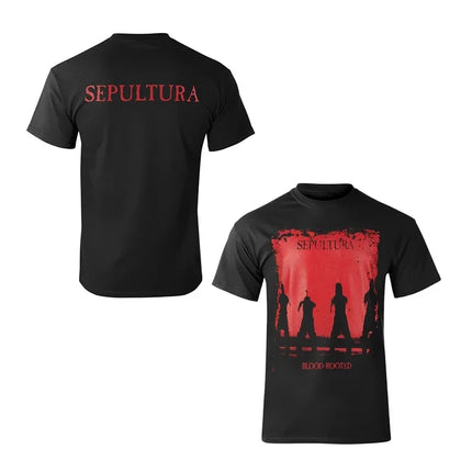 Rare Burial SEPULTURA Band Dark Growling Speed Metal Rock Short-sleeved T-shirt 2026 Summer High-end Luxury Unisex Style