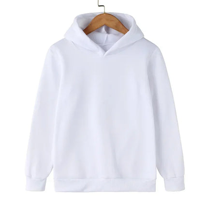 Fashion Kids Boy Hooded Hoodies Children's Hoodies Spring Autumn Girls Casual Sweatshirt Kid Solid Color Pillovers Sweatshirt