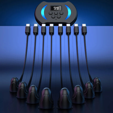 8/6/3/1Heads Mobile Phone Screen Auto Clicker Phone Silent Clicker Fast Screen Touching Tool Live Broadcast Assistance Device