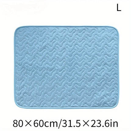 KEMORELA  Dog Cooling Mat Summer Lightweight And Easy To Clean Keep Pets Cool All Summer Long Medium And Large Dogs Pet Supplies