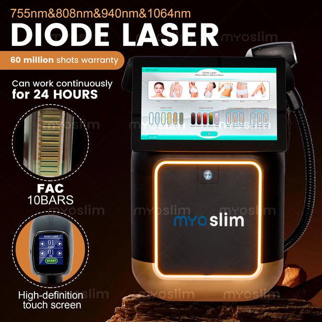 New FAC 5000W 808nm Diode Laser Hair Removal Machine Ice Platinum 755nm 940nm 808nm 1064nm 4 Wavelength Provides The Best Hair
