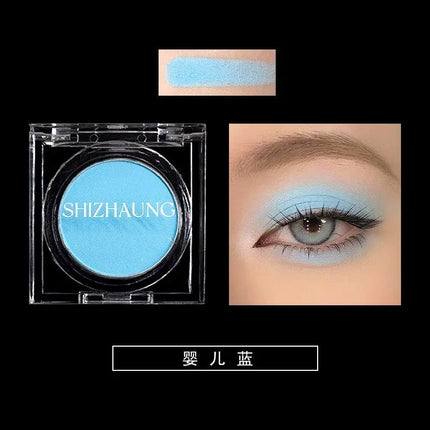 Chameleon Eyeshadow Powder Monochrome Matte Shimmer Metallic Glitter Gothic High Gloss High Colors Fine Flash lasting Eye Makeup
