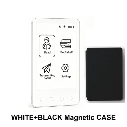 KAICONN S1 E-Book Reader Ink Screen Magnetic Lightweight 3.52Inches Ultrathin Magnetic Portable E-Book Readers 128MB