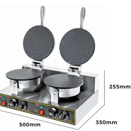 Egg Roll Maker Electric Crispy Omelet Sandwich Iron Crepe Baking Pan Waffle Pancake Oven DIY Ice Cream Cone Machine