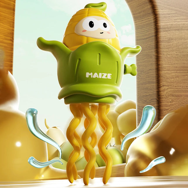 Twisting Corn - A catchy dancing toy, a funny wind-up corn toy, crawlable, and a fun office stress-relieving toy.