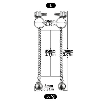 FRKO Adjustable Female Nipple Clips Stainless Steel Non Pirecing Women Nipple Stimulation Breast Decoration Flirting Sex Toys 18