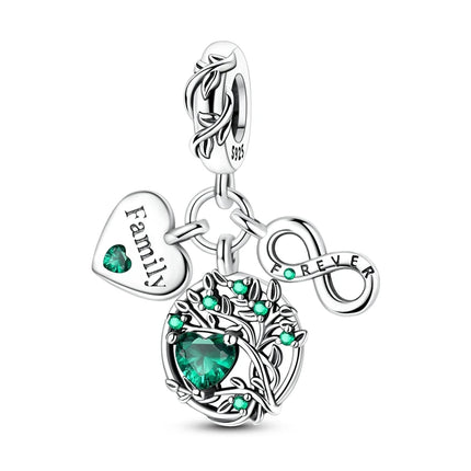 925 Sterling Silver Girl Holding Puppy Charm Love Tree of Life Fit Original 925 Bracelet For Women DIY Birthday Gift Jewelry
