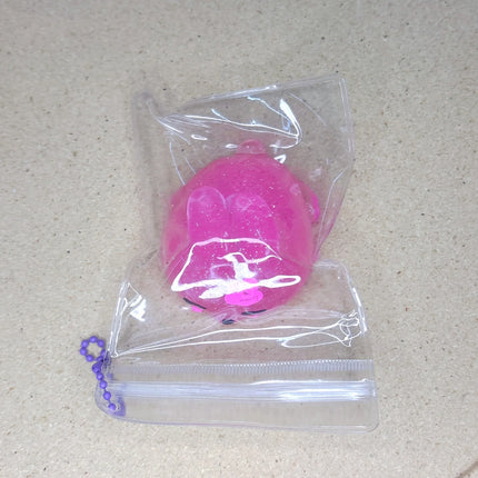 Big Spongy Glitter Mochi Squishy Fidget Sensory Toys Kawaii Animal Stress Ball Powder Fun Soft Antistress Squeeze Children Toys