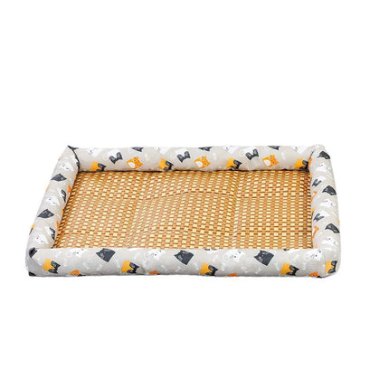Dog And Cat Ice Cushion Summer Small And Medium Cat Sofa Cool Wear Pads Pet Bed Comfortable Wear-Resistant Pads Pet Supplies