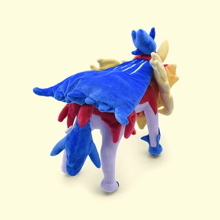 30cm Ⅷ Pokemon Sword&Shield Plush Toys Zacian Zamazenta Dauntless Shield  Intrepid Sword Stuffed Doll Cool Xmas Gift for Kid's