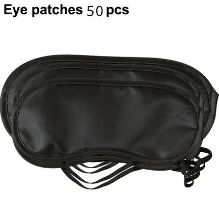 50PCS Eye patches hotel disposable Sleep blindfold for eyes aviation eye mask shading Travel Sleeping eye mask Breathability Who