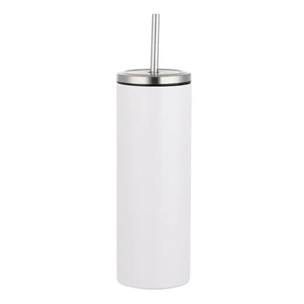 Sublimation Blank Straight Cup Stainless Steel Water Bottles Tumbler Coffee Mug Cup Vacuum Flasks DIY Insulated Thermos 6OZ-30OZ