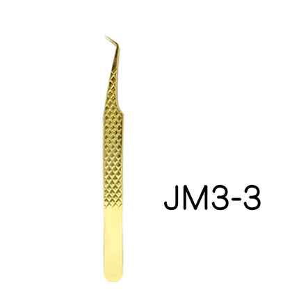 False Eyelash Tweezers For Fake Eyelashes Extensions Individual Curved Strip Lashes Eyebrow Hair Clip Tongs Nail Art Makeup Tool