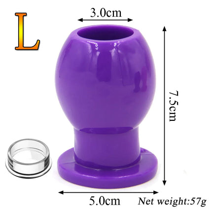 Hollow Butt Plug SM Enema Speculum Anal Trainer Anus Expander Anal Dilator Anus Cleaning BDSM Toys Buttplug Sex Toys For Women
