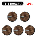 T6- 3 Brown-A  5PCS