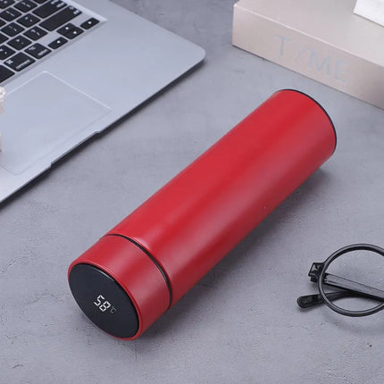 500ML Temperature Display Thermos Cup Stainless Steel Divided Thermos Bottle Outdoor Vacuum Insulated Cup Father's Day Gift