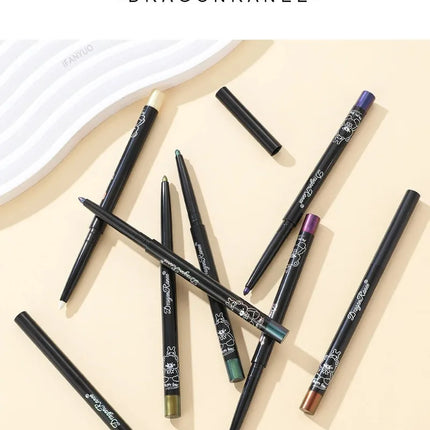 Chameleon Eyeliner Gel Pen Waterproof Shiny Chrome Eye Shadow Liner Pencil Glitter Pearl Green Gold Lying Silkworm Eyes Makeup
