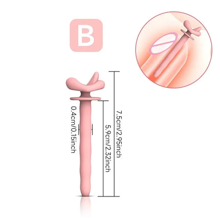 Silicone Urethral Rod Penile Glans Plug Prostate Stimulation Penile Dilator Dick Enhancement  Abstinence Sex Toy for Adult Men