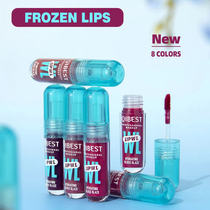 1PC mirror lip gloss, moisturizing, lightweight, non greasy, long-lasting luster, non stick to cup lip gloss