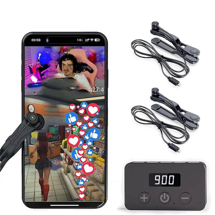 T23C Automatic Clicker With Adjustable Click Speed, Up To 50 Clicks Per Second, Perfect For Games, Live Broadcasts, Awards