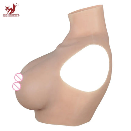 KOOMIHO 1TH GEN Silicone Breast Forms A/B/C/D/E/G/H Cup Huge Fake Boobs Transgender Drag Queen Shemale Crossdresser Beginner