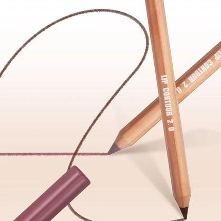 Nude Brown Lipliner Pen Wooden Matte Lip Liner Waterproof Lipstick Pencil Easy To Wear Non-stick Cup Lip Contouring Pen Cosmetic
