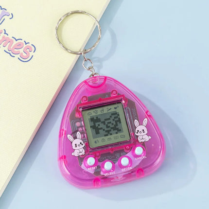 1PC Electronic Virtual Pet Toy, Original Digital Animal Game Machine with Pixel Screen, Nostalgic Tamagotchi Style Toys for Kids