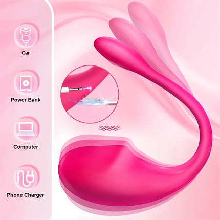 Wearable G Spot Massager for Women - Mini Vibrator with App Remote Control Rechargeable Clitoral Vibe for Couples Adult Sex Toy