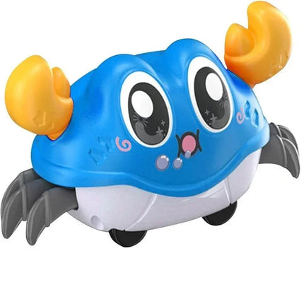 Children's Fun Double Loop Running Cartoon Crab Octopus Parent Child Interaction Inertia Crawling Toy Gifts for Boys and Girls