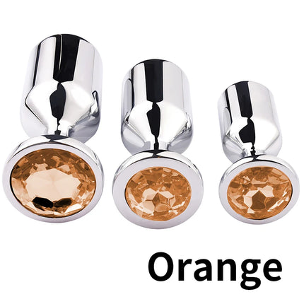Runyu Sexy Adult Metal Anal Plug Penetration-Anal Adult Toys Fetish Butt Plug Sexy Gadgets Erotic Products But Pluk SM Sex Toys