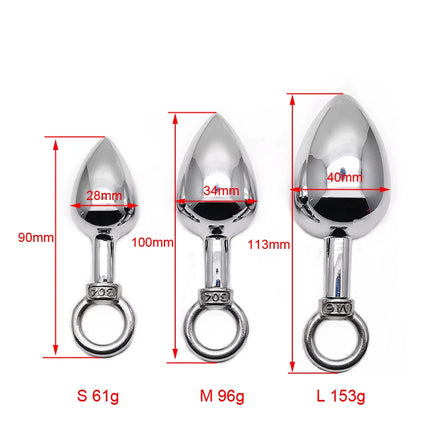Ring Anal Plug Butt Anal Anal Sex toys 3 Sizes  for choice Drop shipping