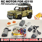 no car rc motor set 5