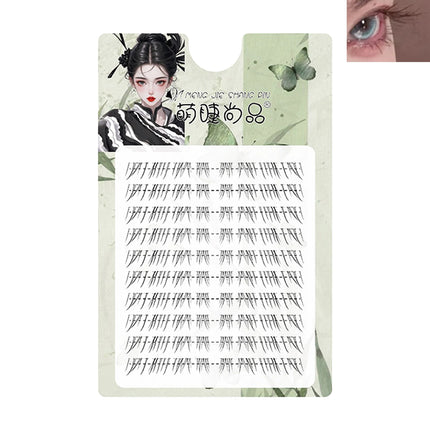 DIY Fluffy Cat eye false Eyelash extenstions individual cluster lashes Natural winged Style Daily Lash Korean Makeup accessories