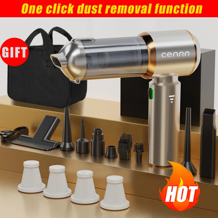 CENRR 9980000PA Car Vacuum Cleaner Strong Suction Cordless Wireless Cleaner Portable  HandHeld Vacuum Cleaner Cleaning Machine