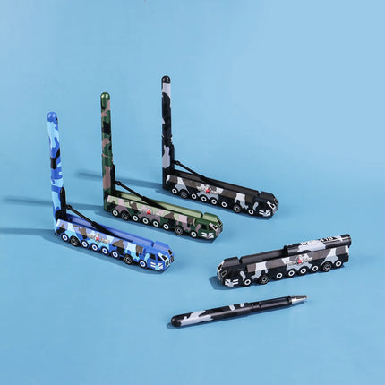 Creative Dongfeng Intercontinental Missile Design Gel Pen Black Ink Simulation Model Desk Signature Pen School Office Stationery