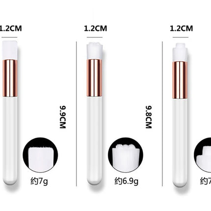 5/20/50/100pcs Wimper Reinigingsborstel Lash Shampoo Borstel Voor Wimper Extensions Peel Off Neus Porie Comedondrukker Tools