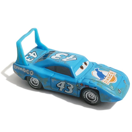 Disney Pixar Cars 95 Pink Lightning McQueen Cartoon Model Car 1:55 Metal Die Casting Racing Toys Children's Toys Birthday Gifts