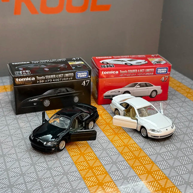 Takara Tomy Tomica Premium 47 Toyota Soarer 4.0GT Limited Alloy Car Diecast Model Replica Series Children Gifts Boy Toys