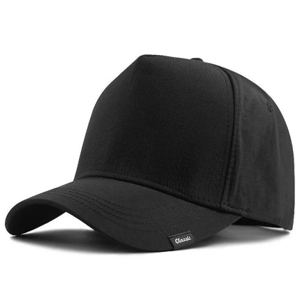 Quick Dry Baseball Hat for Men and Women, Hard Top, High Crown, Sports Hip Hop Caps, Big Head, Outdoor,