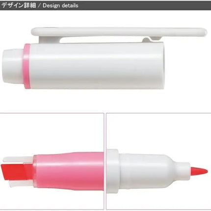 PILOT KIRE-NA Highlighter Pen Set Dual Tip Colroed Highlighter Pastel/Basic Chisel/Fine Tip, Quick-Dry Pigment Ink, SKIW-1-5C1