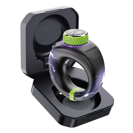 Cock Ring Vibrator for Couples Sex Toy APP Control 10 Vibrating 6 Electric Shock Modes Adjustable Twist Tightness Men Penis Ring