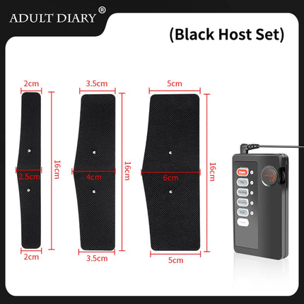 Male Electric Shock Penis Sleeve Glans Ring Pads Cock Extender Enlarger Stimulator Sex Tool For Men Masturbate Sex Toy Vibrators