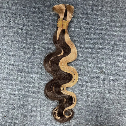 Human Braiding Hair Body Wave Bulk Human Hair 100g No Weft Human Hair Bundles For Boho Braids Brazilian Human Hair Extensions