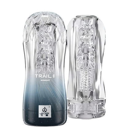 Male Masturbator Soft Pussy Sex Toys Transparent Vagina Adult Endurance Exercise Training Sex Products Vacuum Pocket Cup For Men