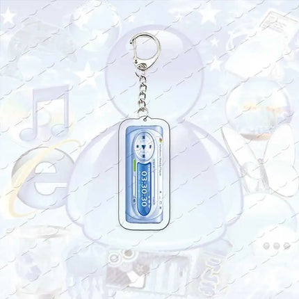 Y2K frutiger aero Keychains For Accessories Bag Charm Acrylic frutiger aero Keyrings Pendant Jewelry Fans Friends Giftr