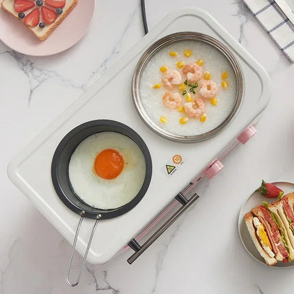 New BLY-ZA02 4 In 1 Breakfast Machine  Egg Tart Yolk Pastry Baking Machine Steak Pancake Machine 220V/600W Bread Oven