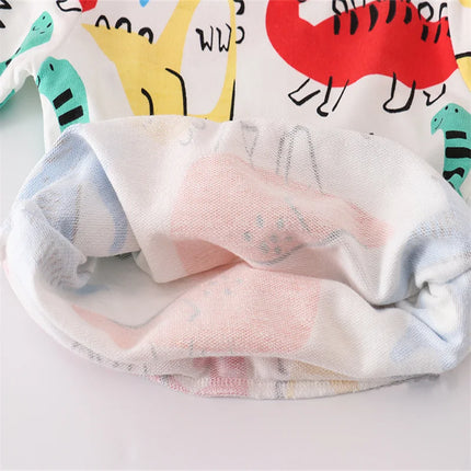 Jumping Meters 2-7T Dinosaurs Print Boys Sweatshirts Autumn Spring Kids Hooded Children's Top Baby Clothes Sport Shirts